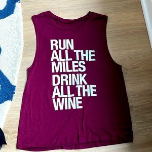 Workout/lounge tank top